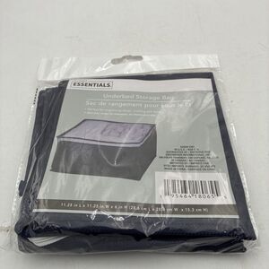 New - Essentials - Under The Bed Shoe Organizer - Blue